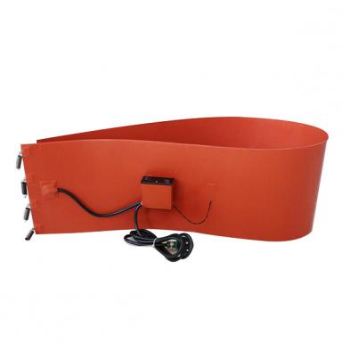 Flexible silicone rubber freeze-proofing oil tank heater